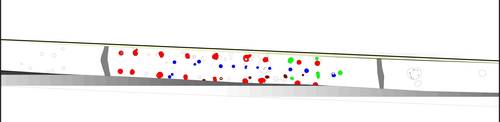 Fig. 11. Hus fra ældre romersk/yngre romersk jernalder i 3 m bred cykelsti mellem Højer og Tønder. Fig. 11. Hus fra ældre romersk/yngre romersk jernalder i 3 m bred cykelsti mellem Højer og Tønder.