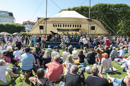 Jazz Festival i Kongens Have. Foto: Slots- og Kulturstyrelsen
