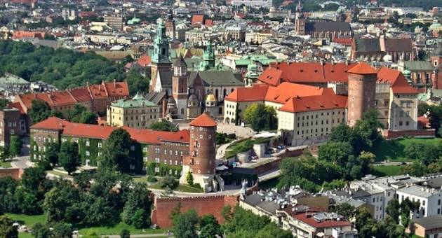 Billede af Wavel Slot i Krakow, Polen