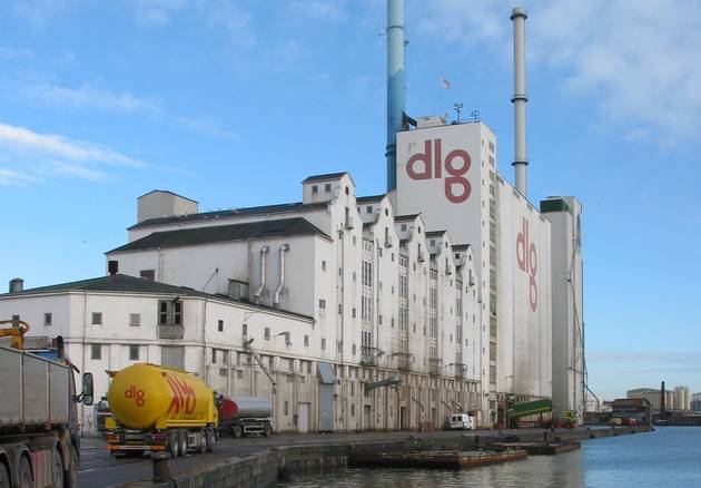 Siloanlæg, Århus havn. Foto af Siloanlæg i Århus havn