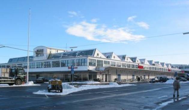 Kødbyen, København Vinterfoto af bygninger i Kødbyen
