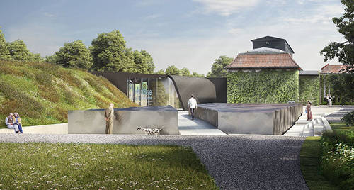 "Himmelhaven" på Ordrupgaard bliver også en smuk installation ved museet. Illustration: Snøhetta/Bloom.