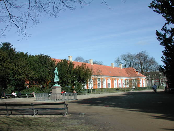 Indgangen til Frederiksberg Have. Foto: Slots- og Kulturstyrelsen Indgangen til Frederiksberg Have. Foto: Slots- og Kulturstyrelsen